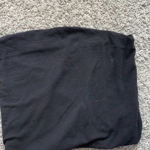 brandy melville black tube top